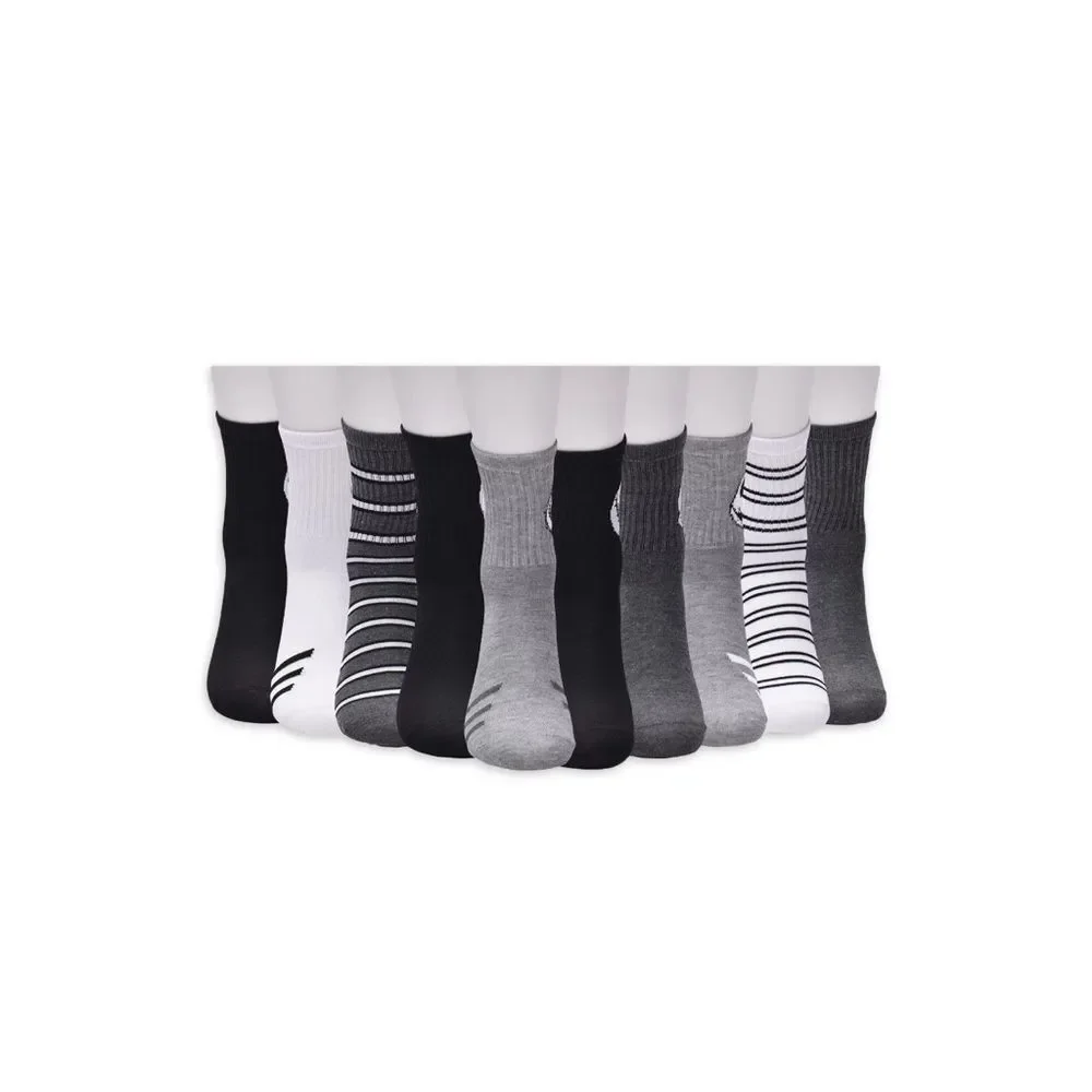 The Nightmare Before Christmas Women's Socks Crew White 10-Pack Sizes 4-10 D2 WB